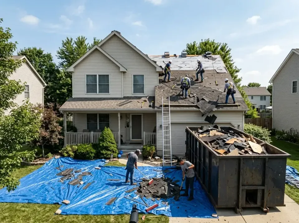 roof-replacement-debris-remova-004 — frequently asked questions, Cheapest Dumpster Rentals in Rancho Cucamonga, CA